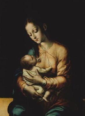 Luis de Morales Virgin and Child oil painting picture